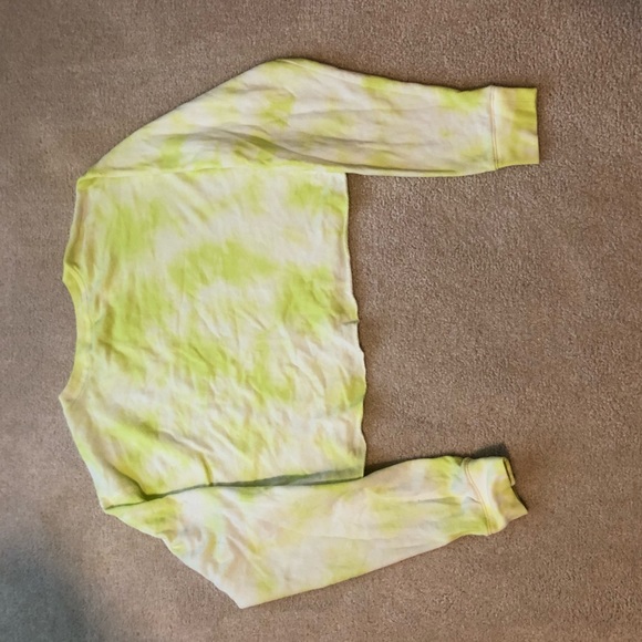 Neon yellow crop top - Picture 3 of 3